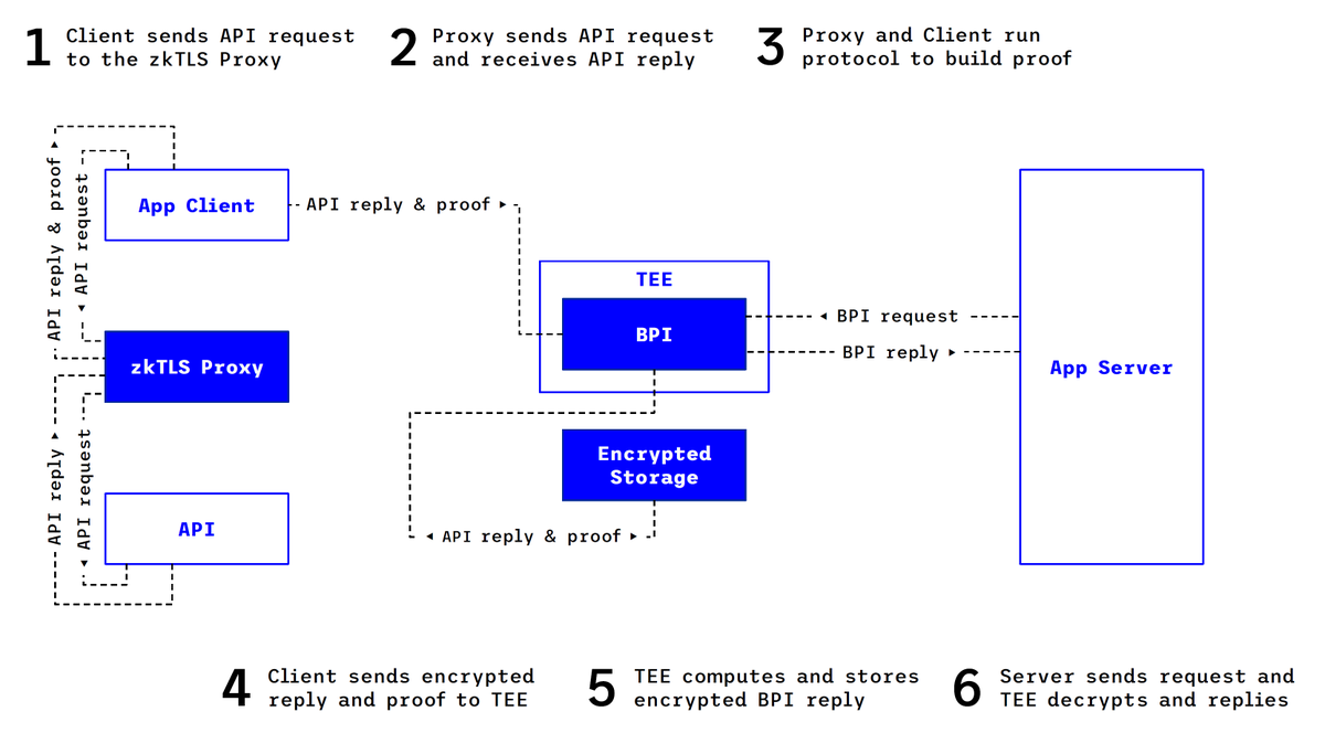 Data Delegation with zkTLS and TEEs