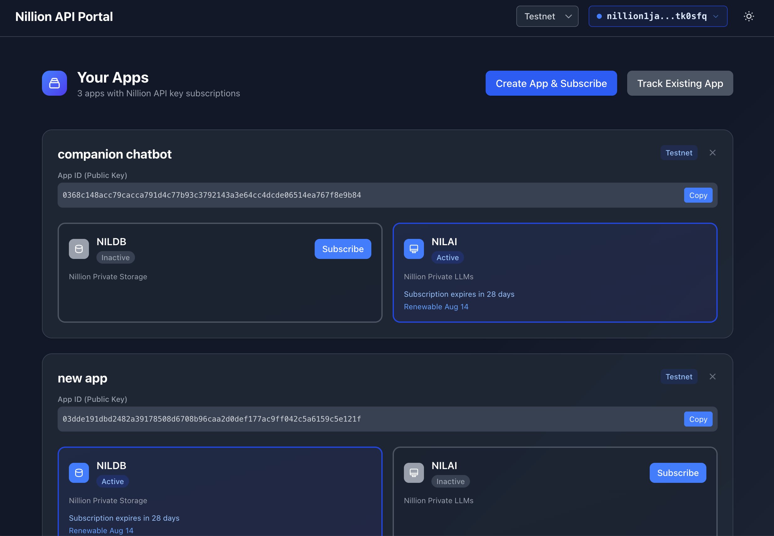 Traditional vs Private API Subscriptions